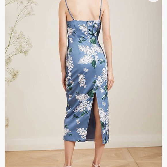 Floral slip dress M - Picture 3 of 4